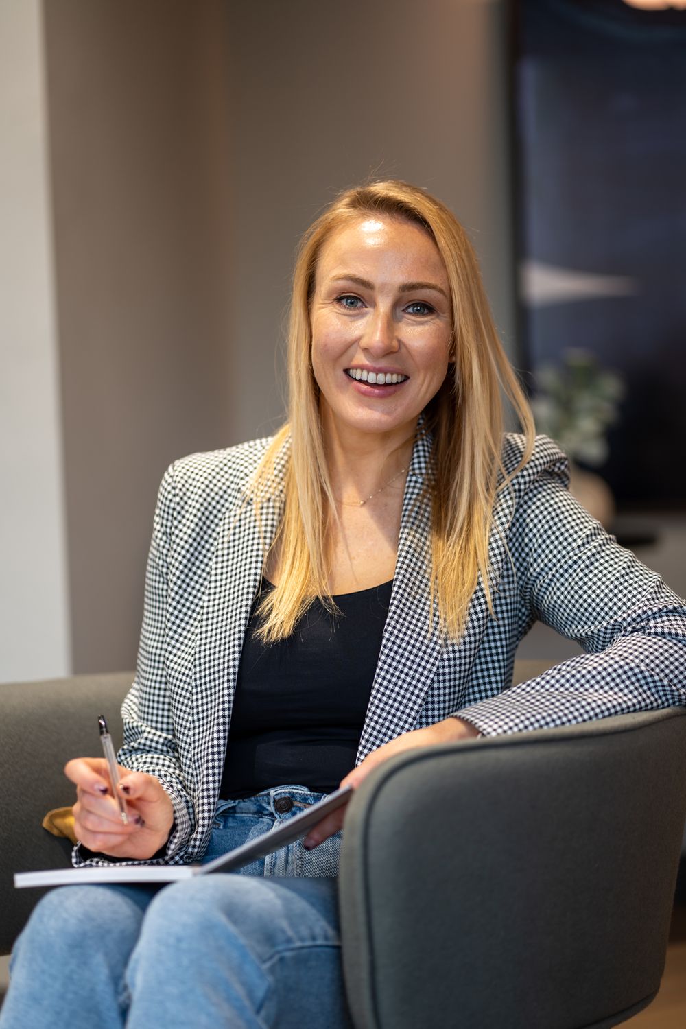 Jo Durkin in consultation